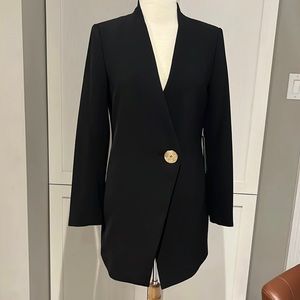 NWT Donna Karen black blazer size 4